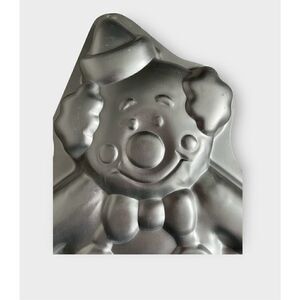 Wilton Vintage 1993 Clown Cake Baking Pan Aluminum
